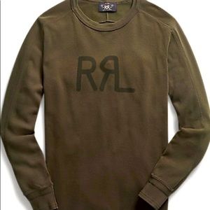 NWT Double RRL crewneck long sleeved T
